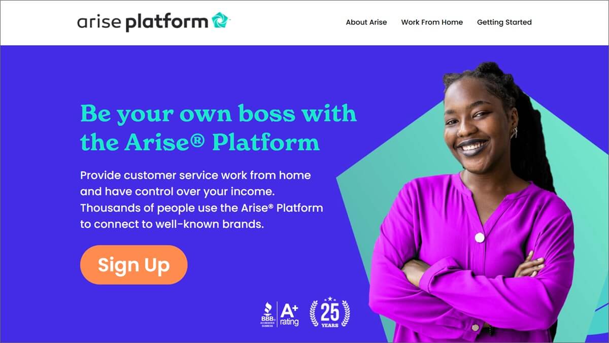 arise work from home