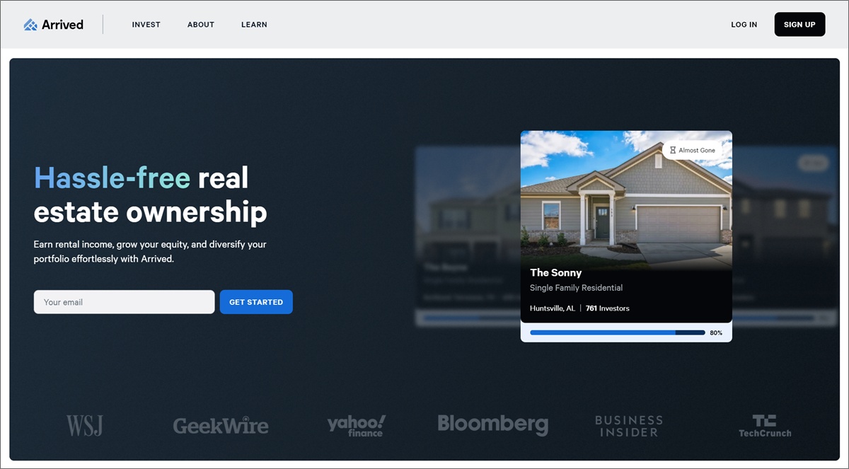 arrived hassle-free real estate