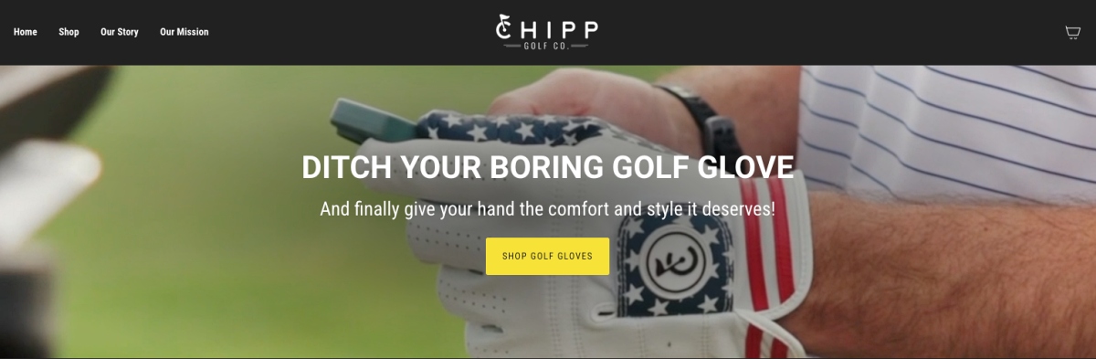 ChippGolfCo website