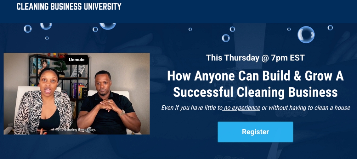 Cleaning Business University