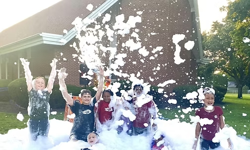 Happy Kids partying