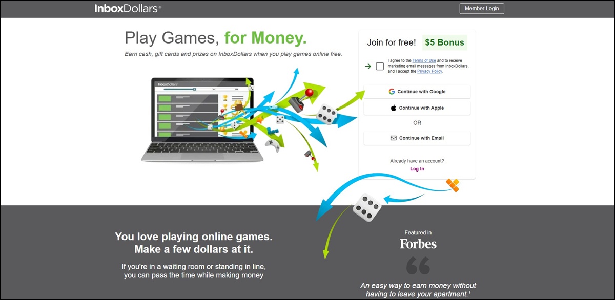 inbox dollars games