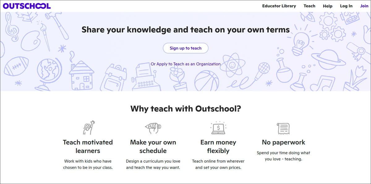 teach on outschool